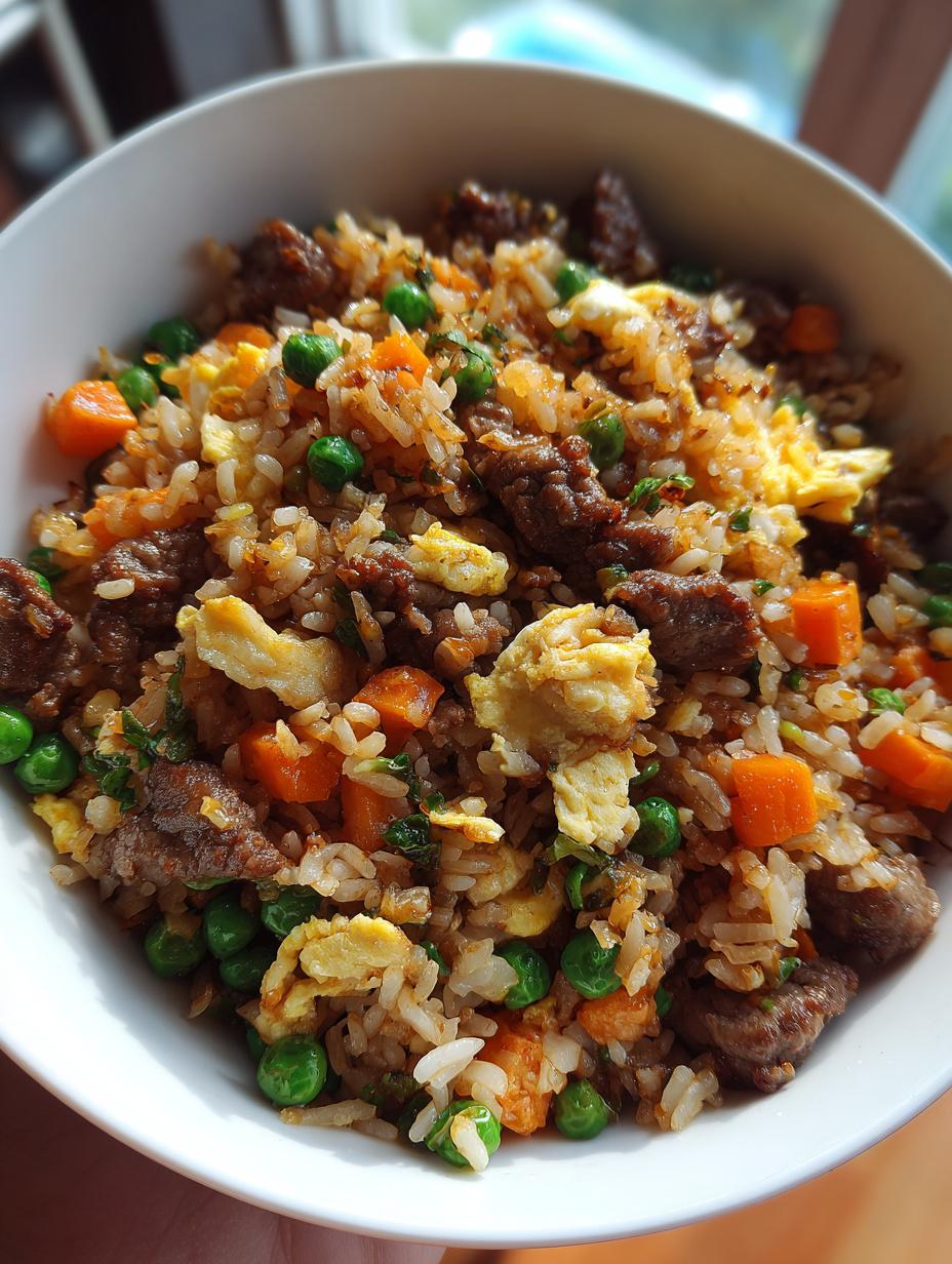 beef fried rice