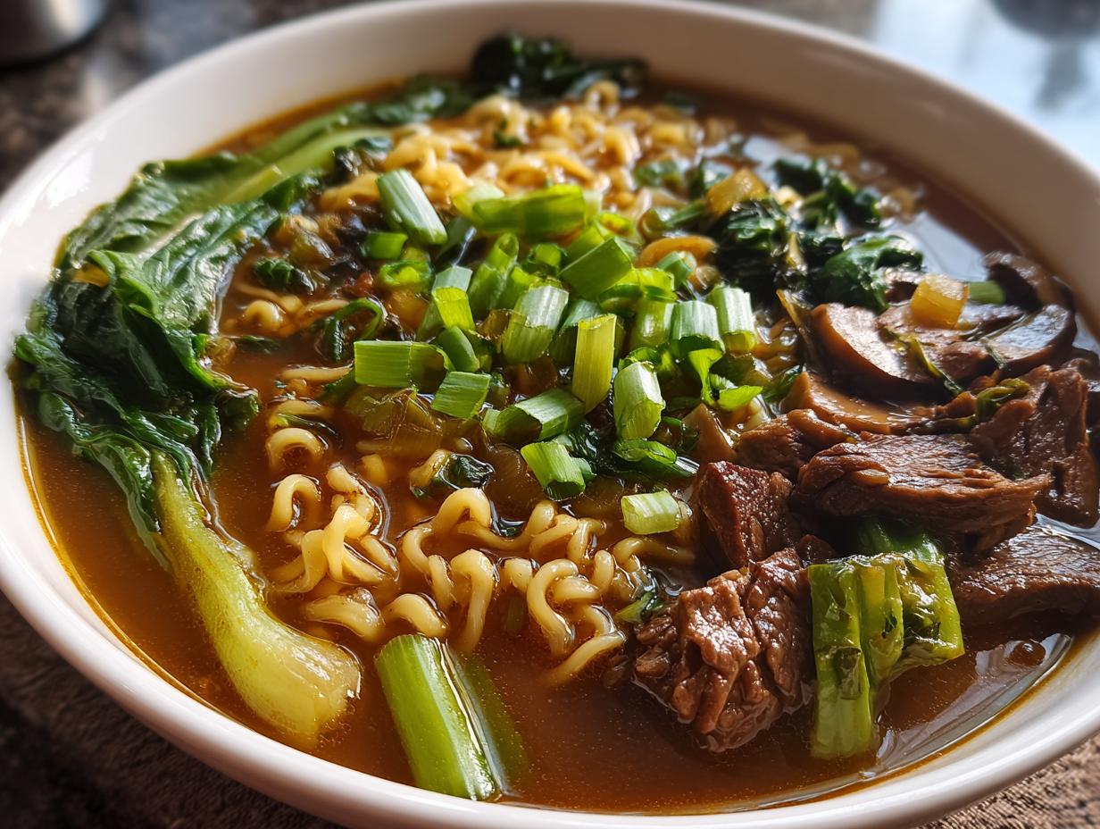beef ramen noodles