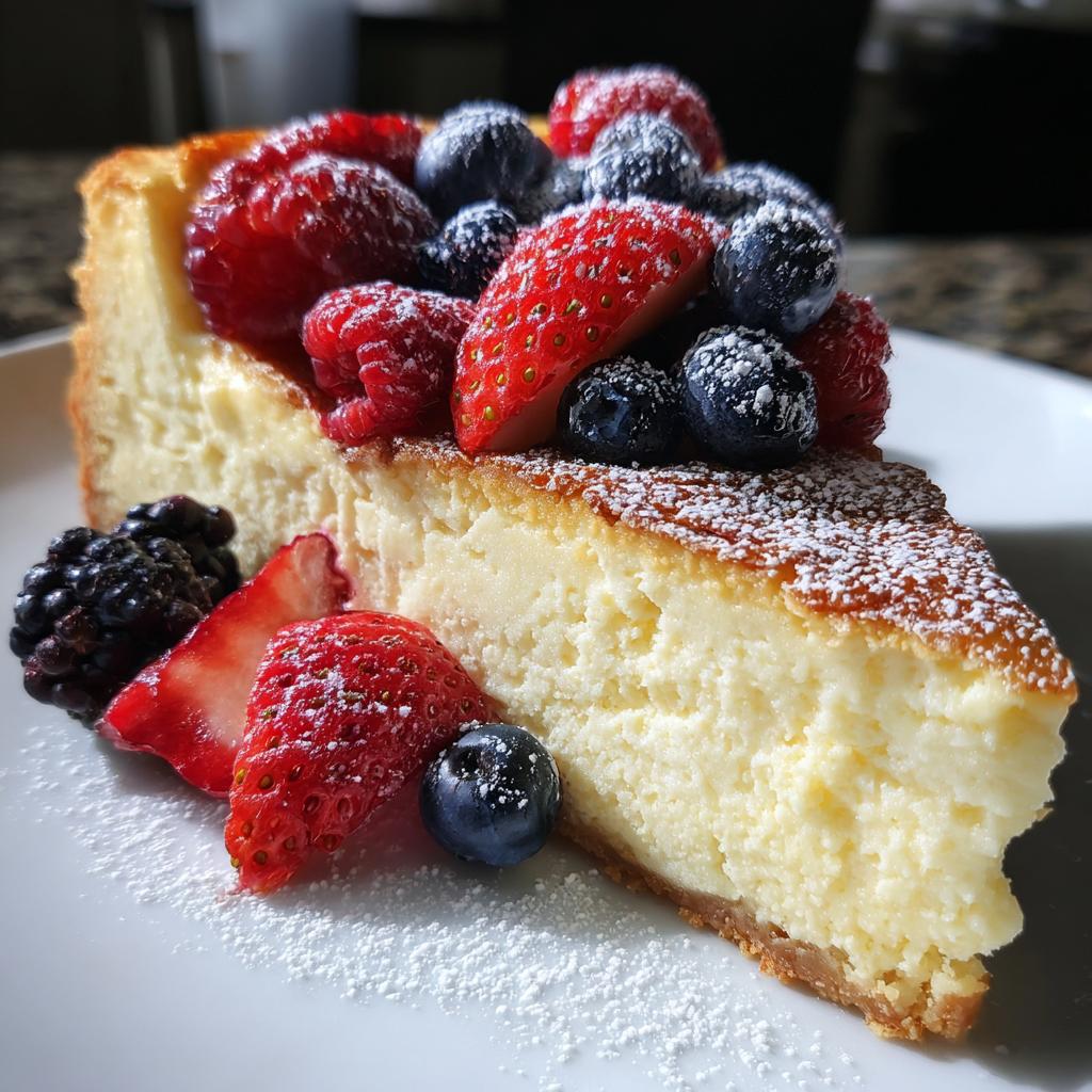 berry cheesecake - detail 1