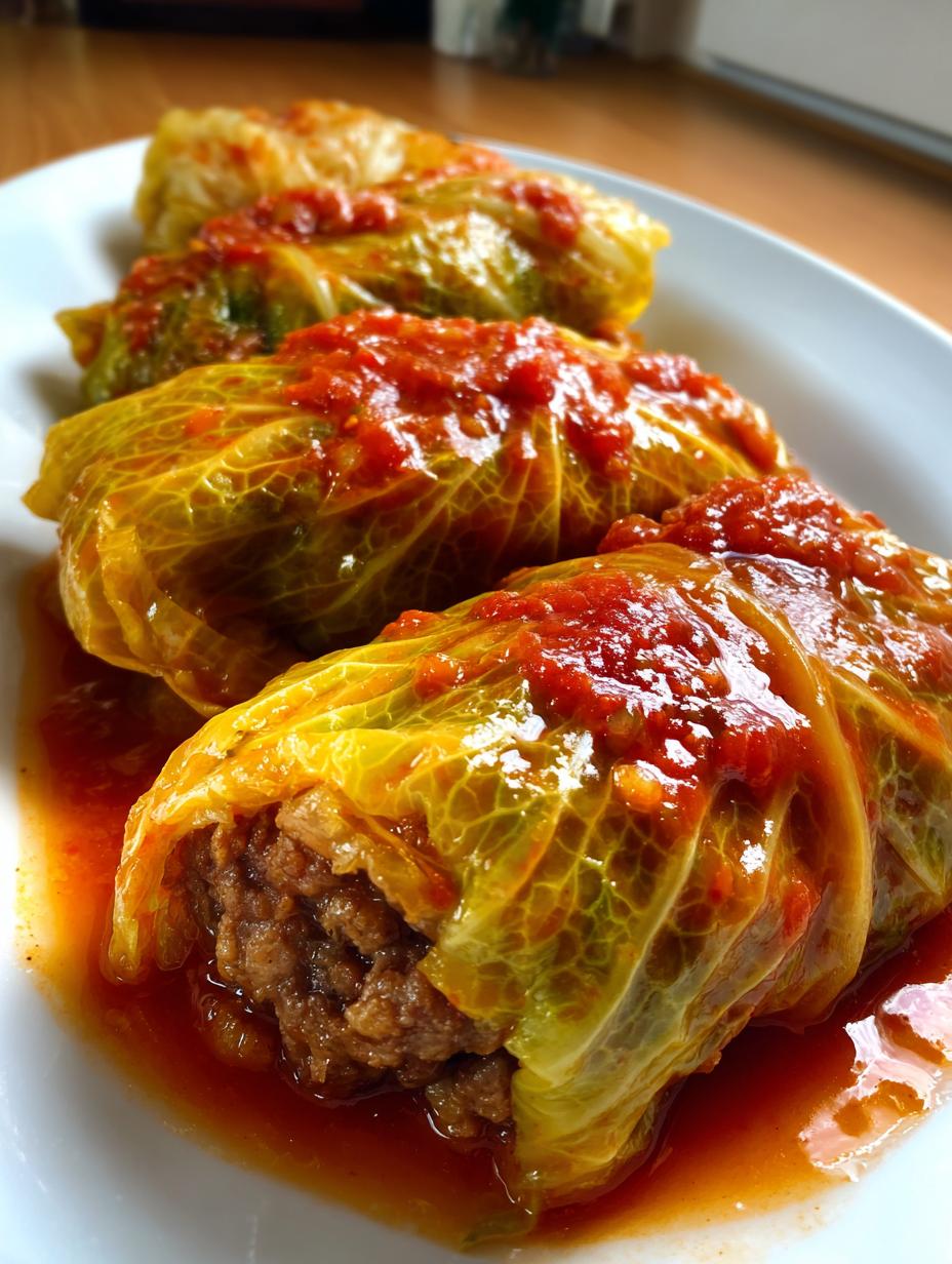 best sour cabbage rolls