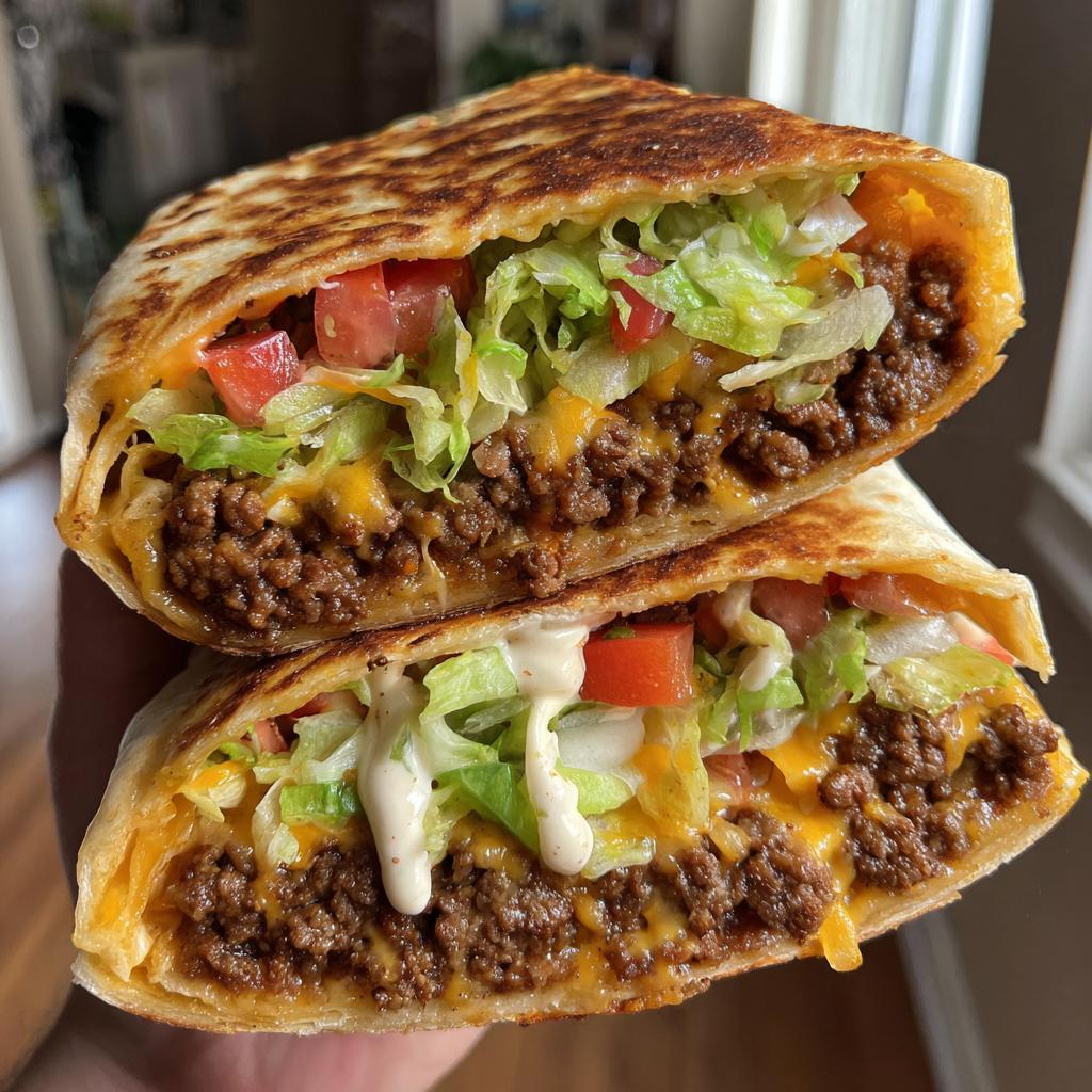 big mac crunchwrap supreme - detail 1