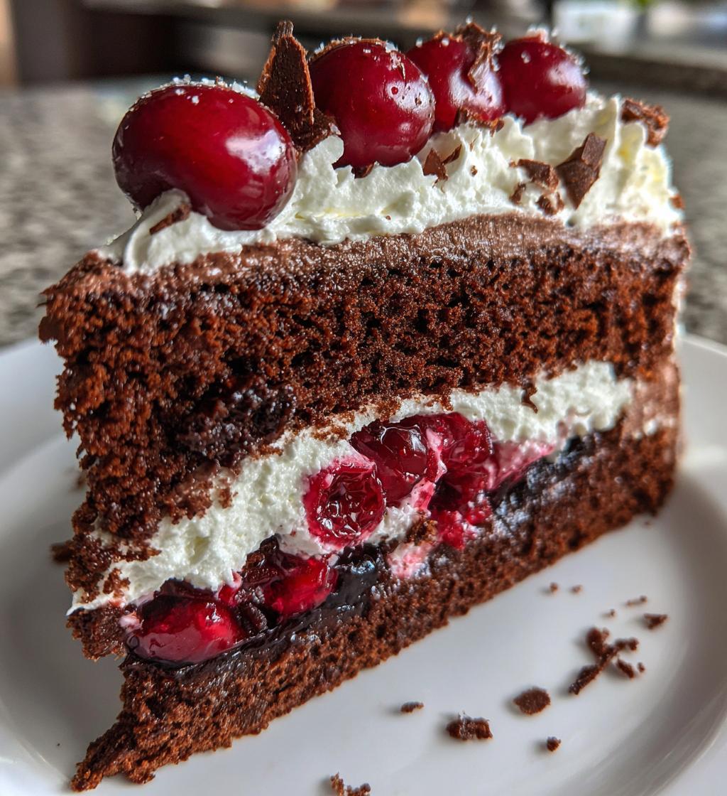 black forest cake