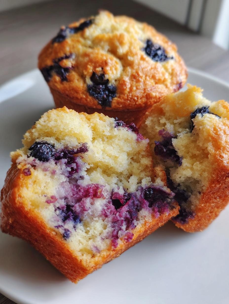 blueberry burst muffins