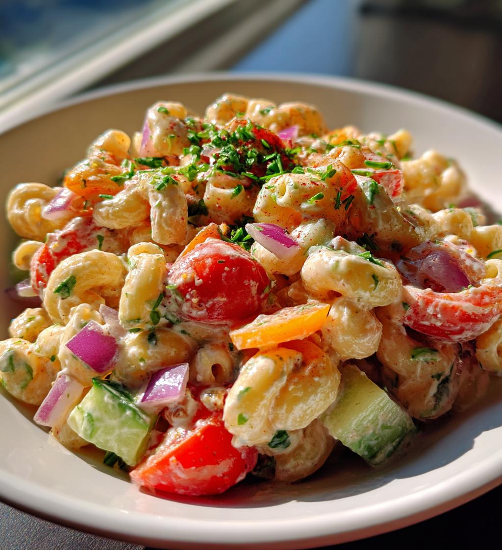 bog mac pasta salad - detail 1