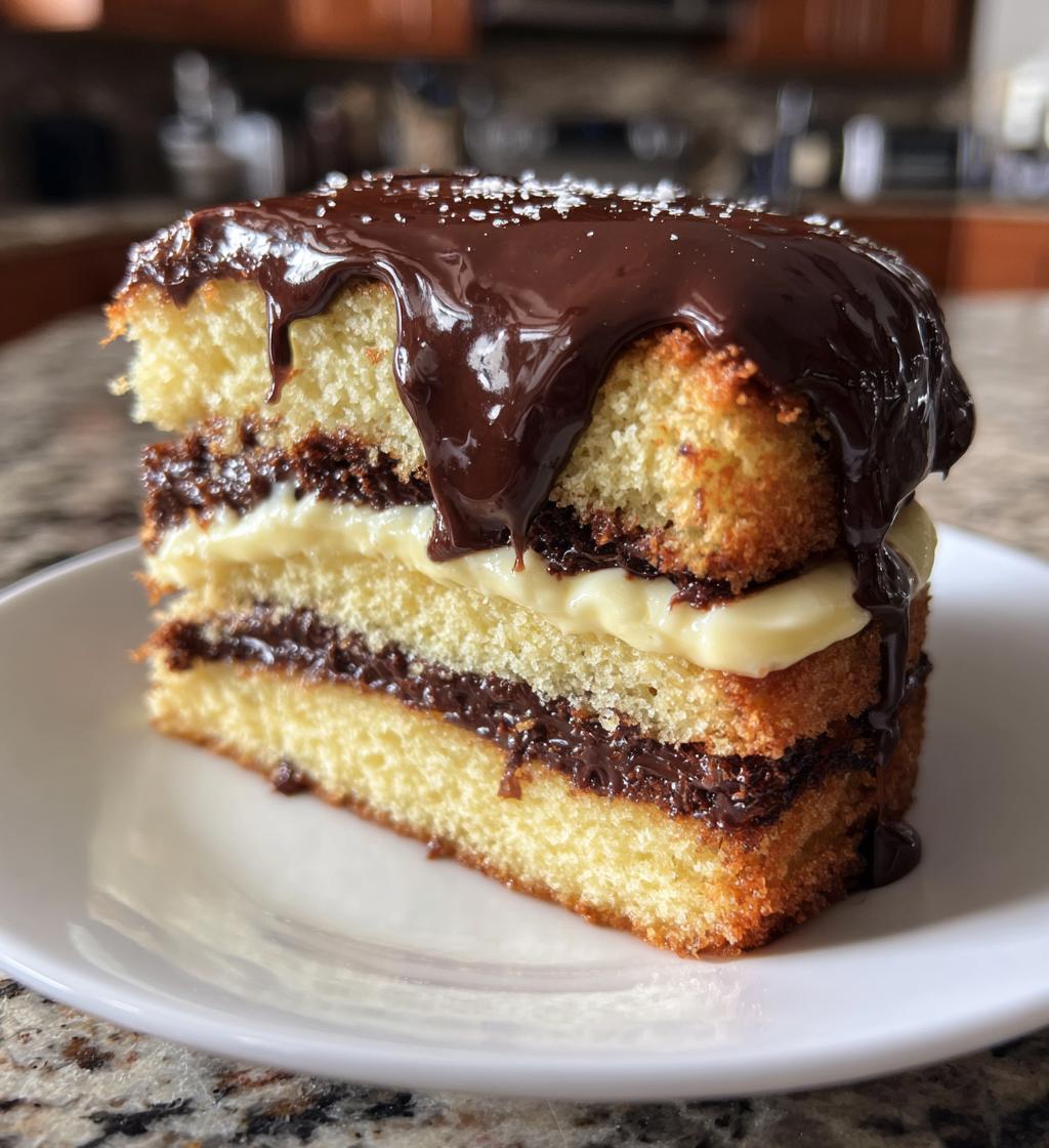 boston cream cake recipe - detail 1