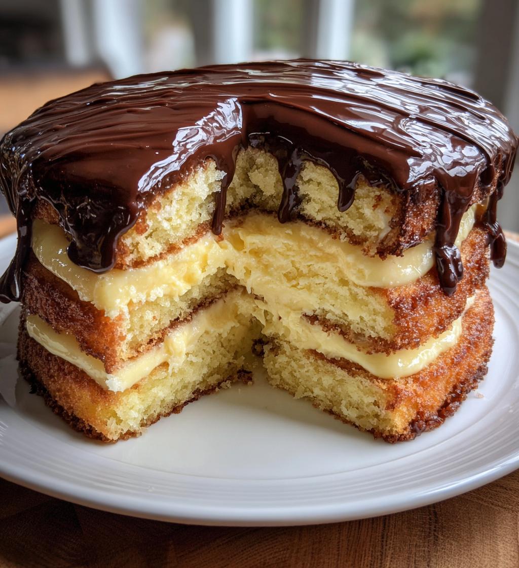 boston cream cake recipe