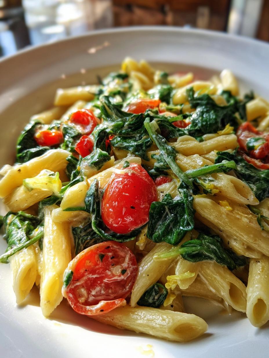 boursin pasta - detail 1