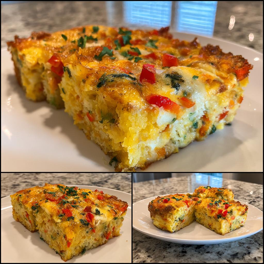breakfast eggs casserole - detail 1