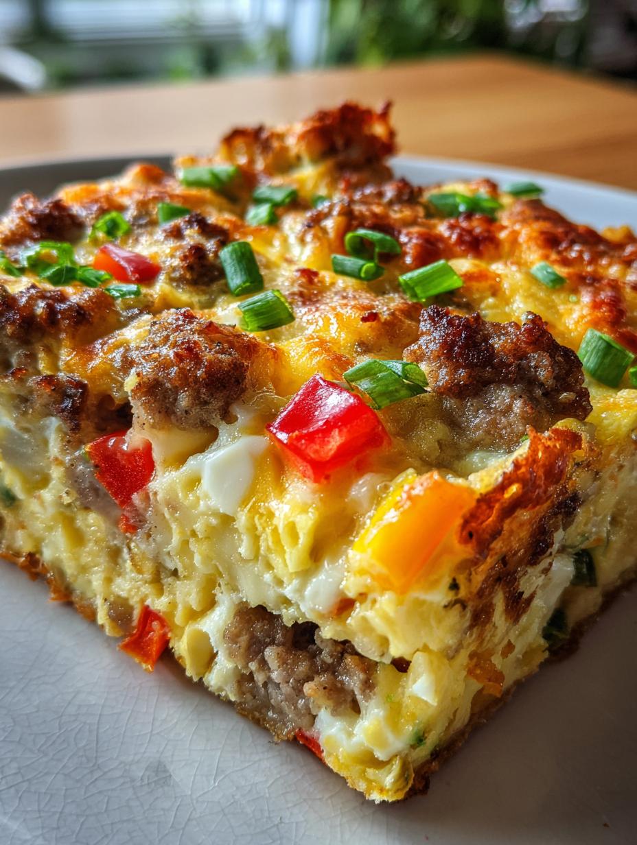 breakfast recipe with sausage - detail 1