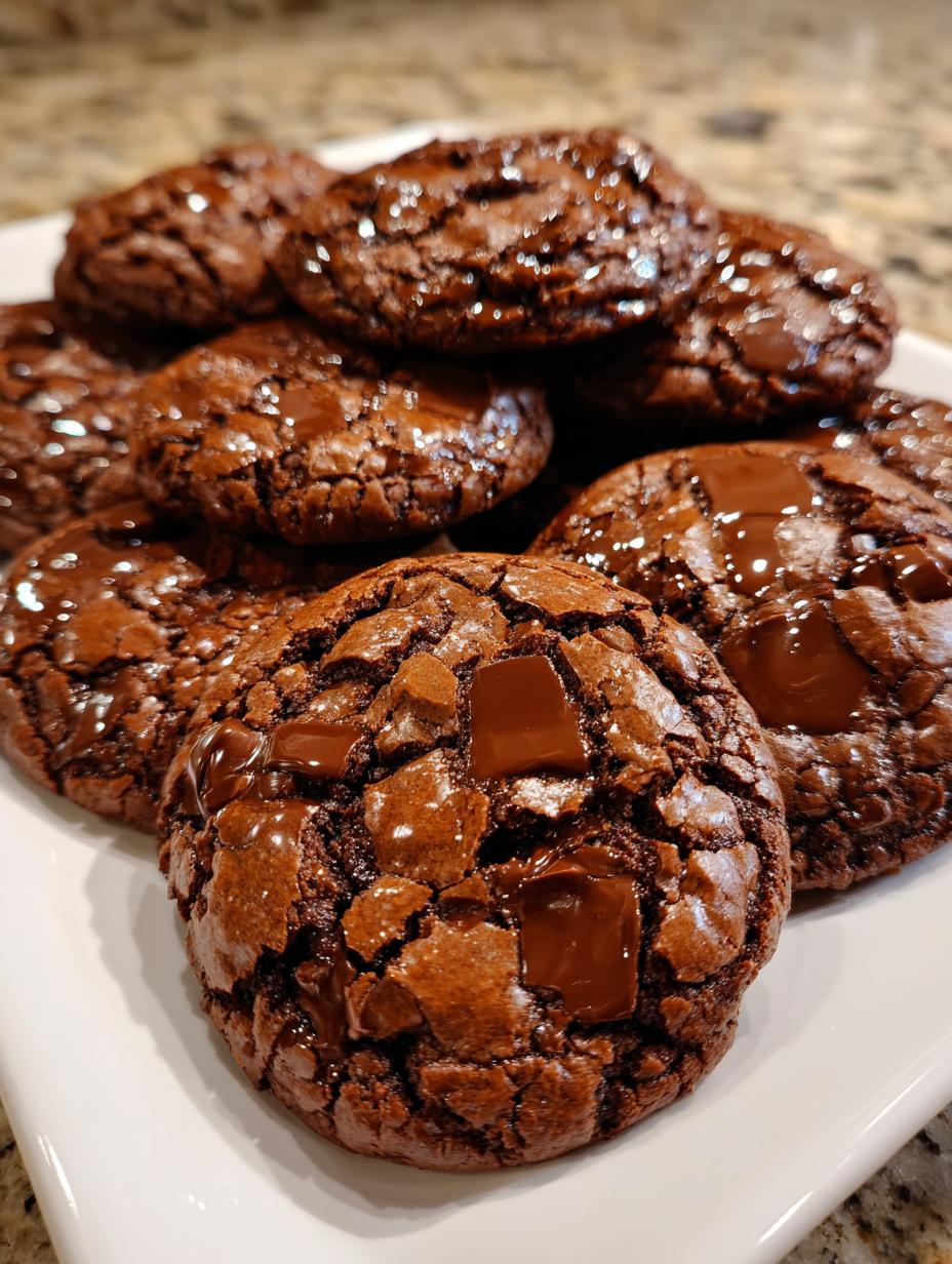 brownie cookies - detail 1
