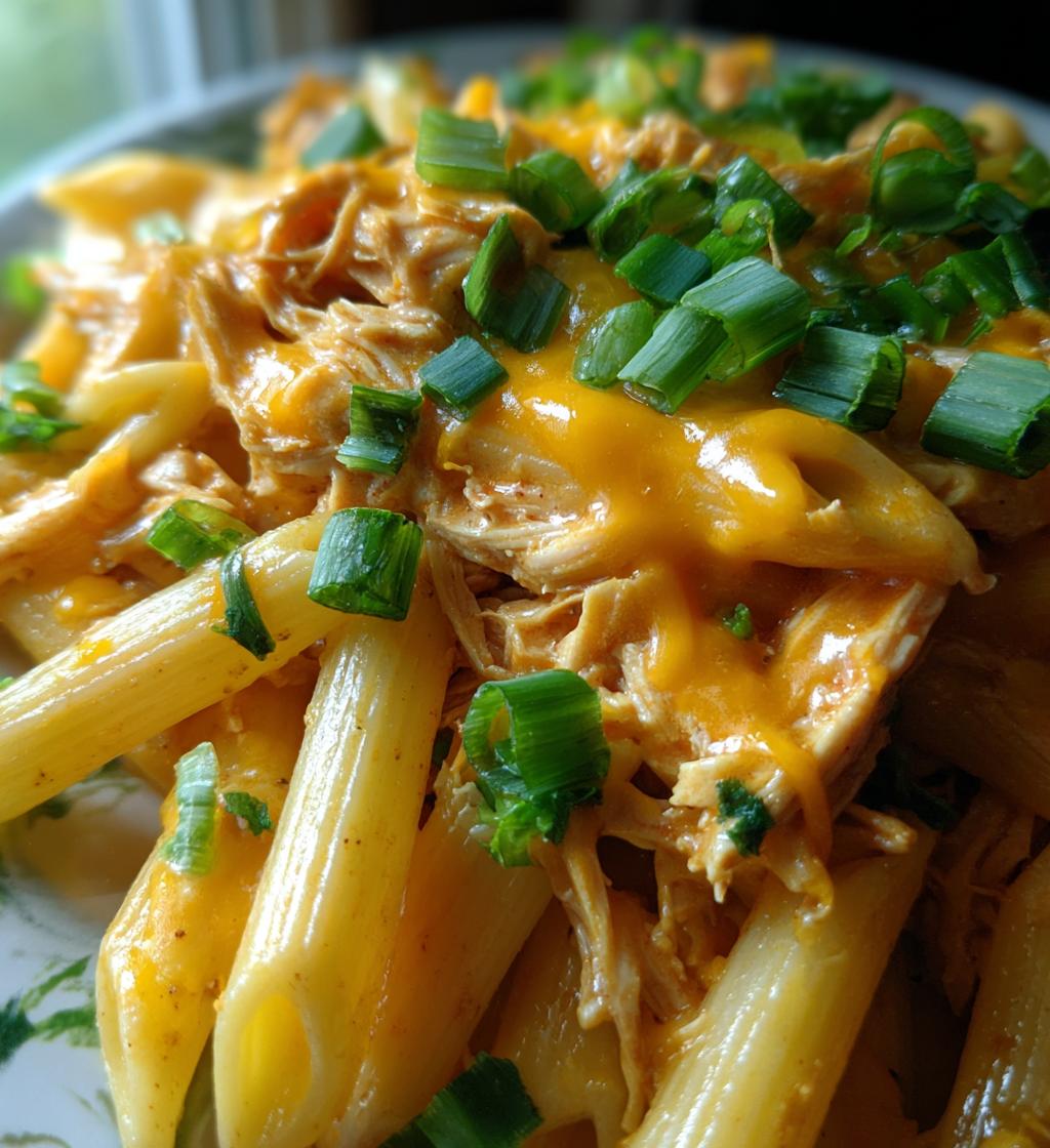 buffalo chicken pasta
