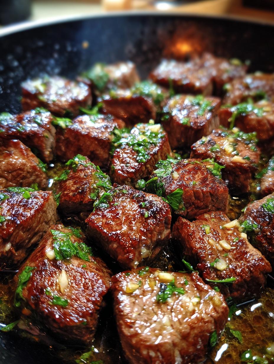 butter steak bites - detail 1