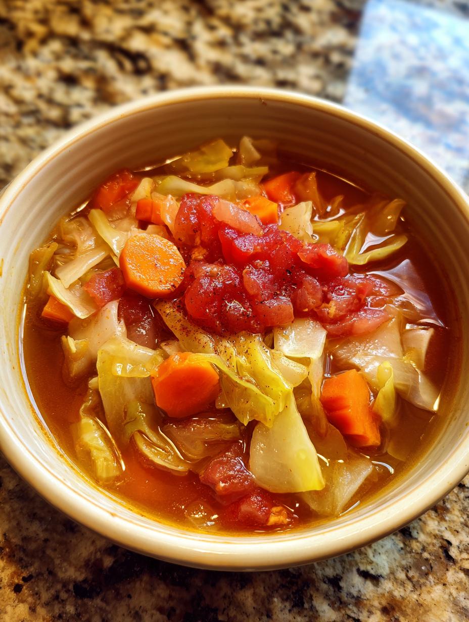 cabbage fat-burning soup