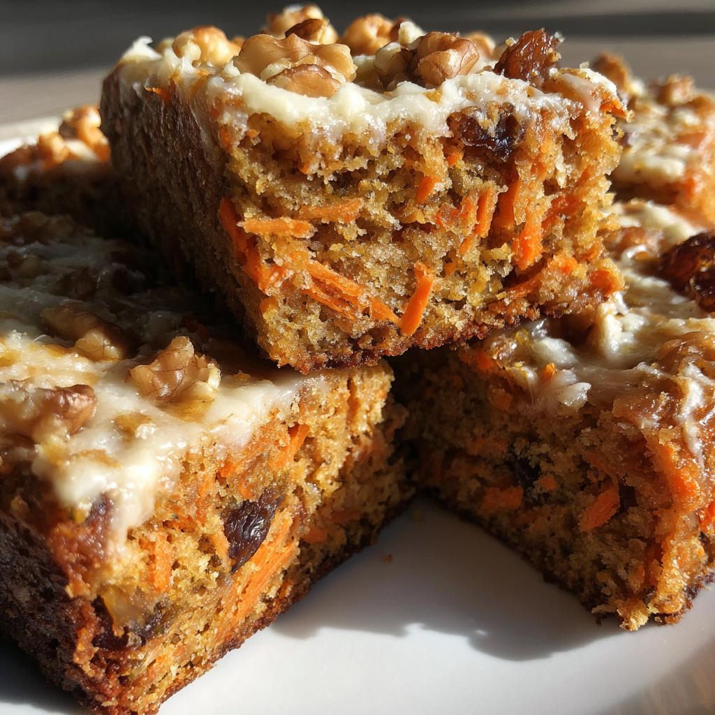 carrot cake bars