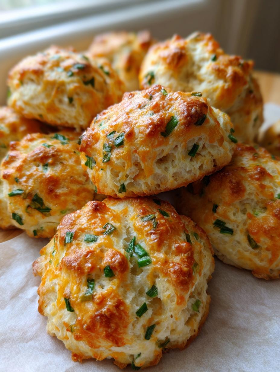 cheddar chive biscuits - detail 1