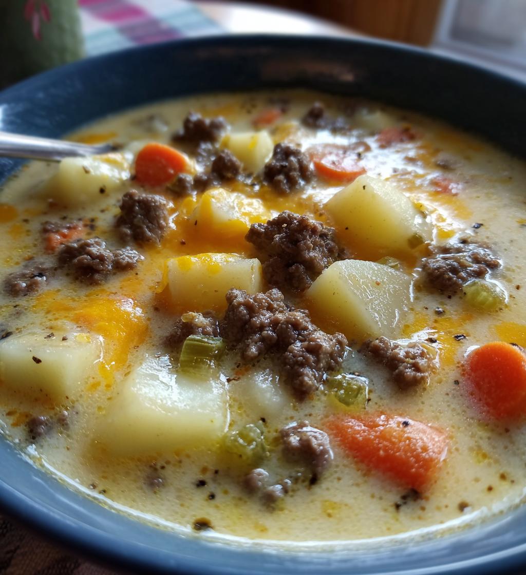 cheeseburger soup