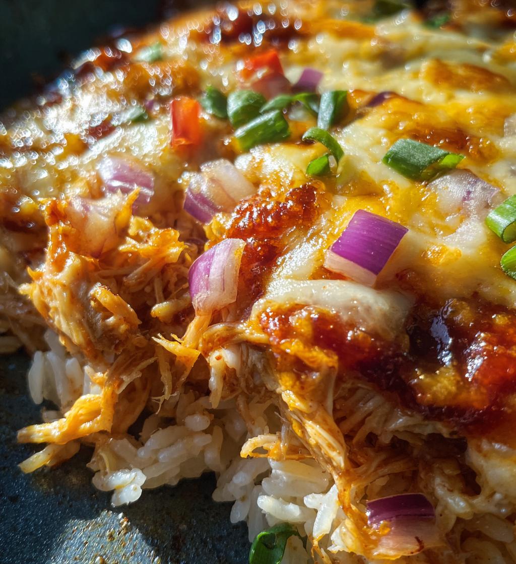 cheesy bbq chicken bake
