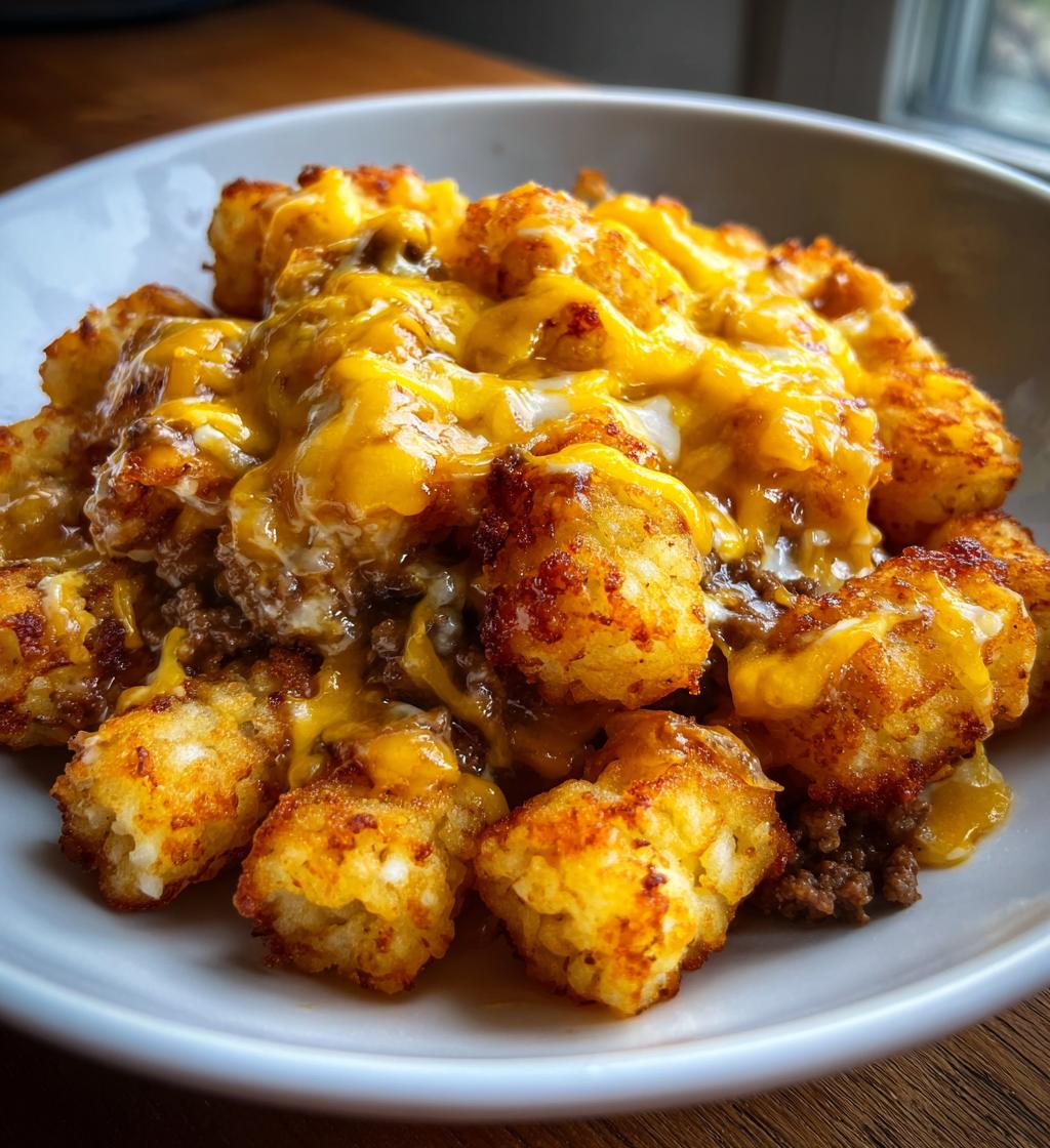 cheesy tot casserole