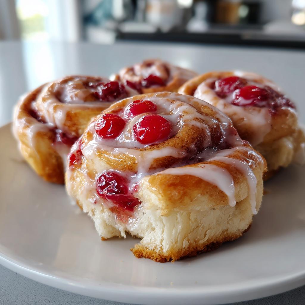 cherry sweet rolls recipe - detail 1
