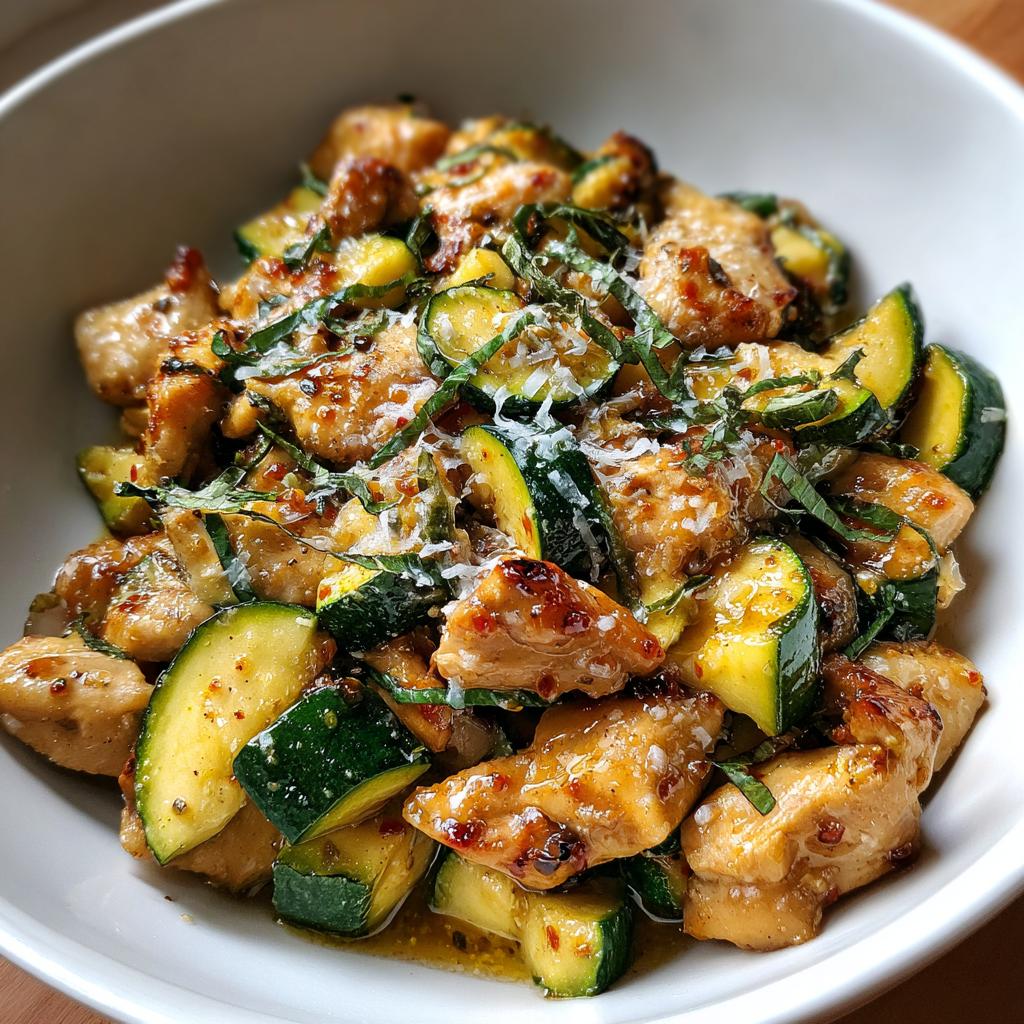 chicken and zucchini recipes
