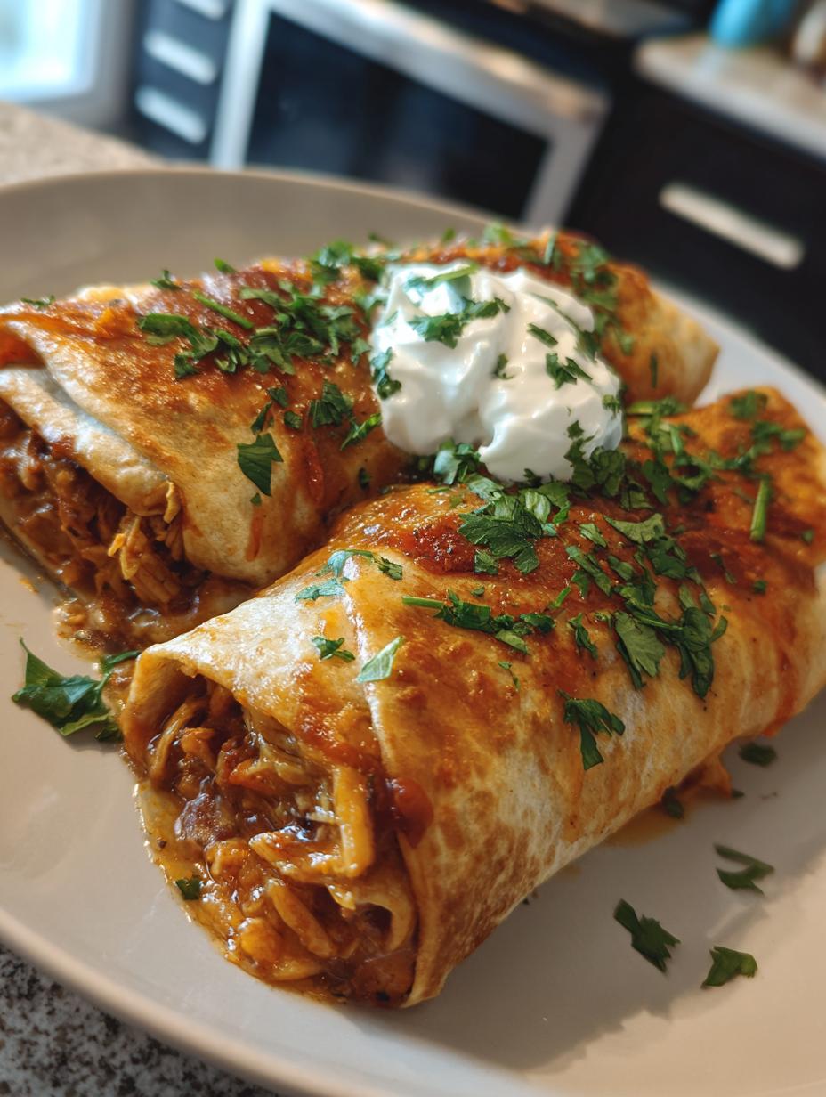 chicken chimichangas