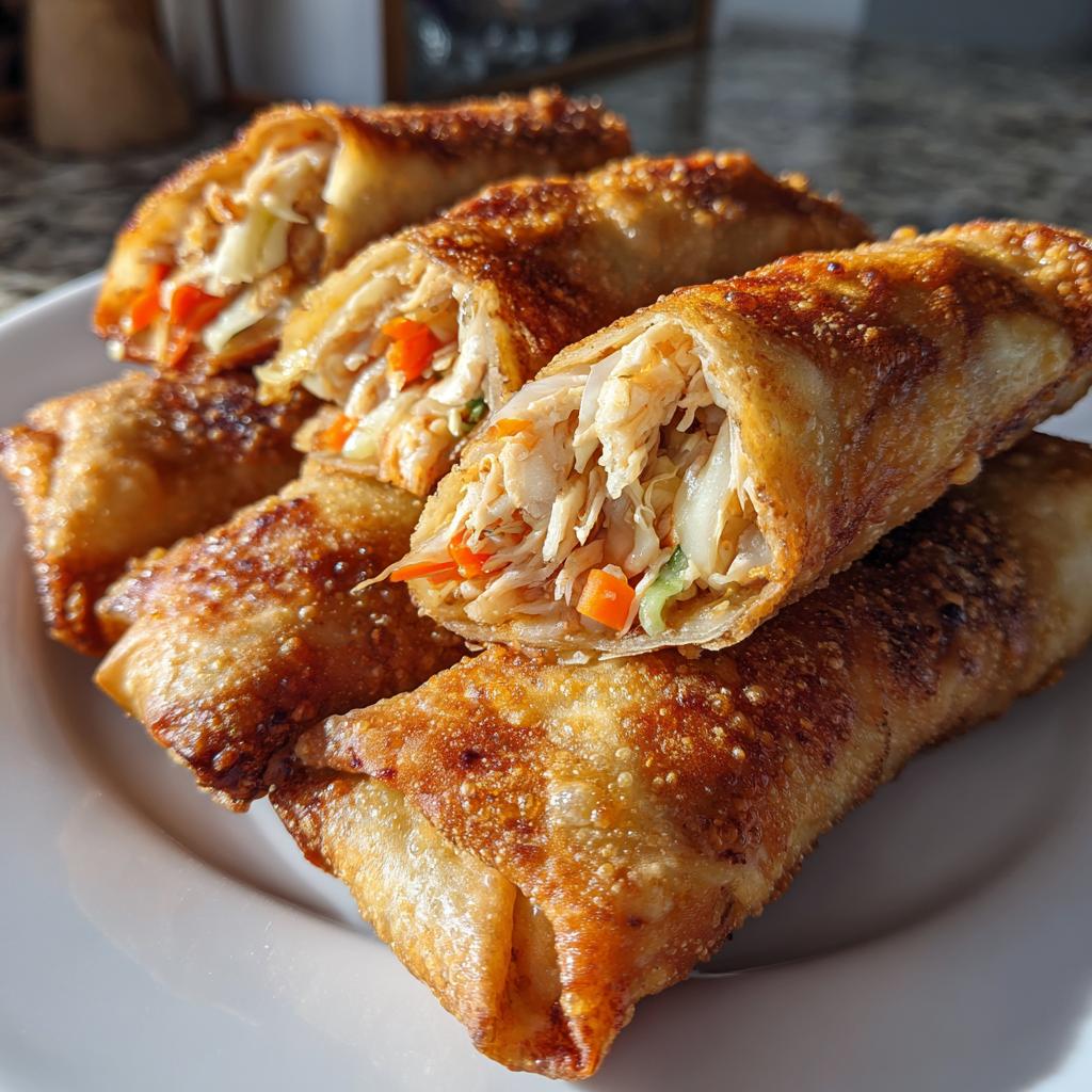 chicken egg rolls - detail 1