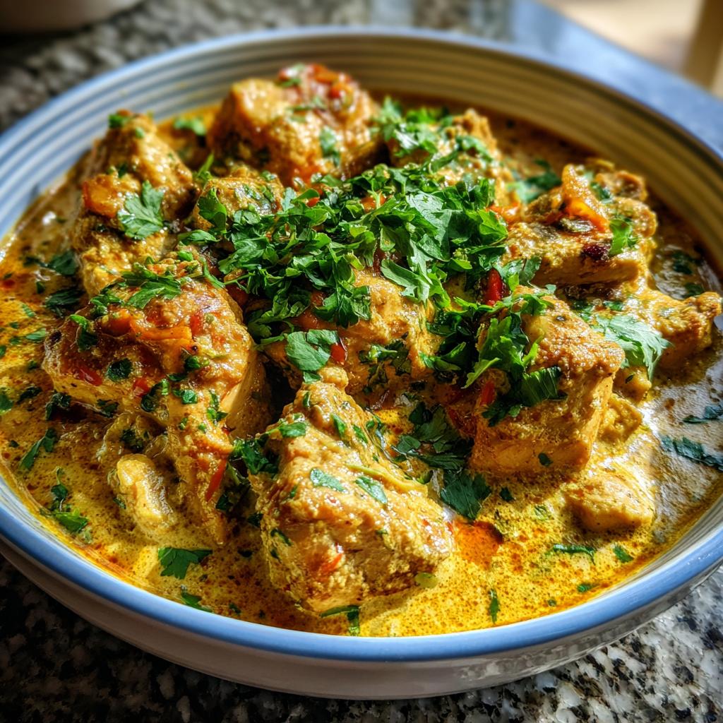 chicken korma - detail 1