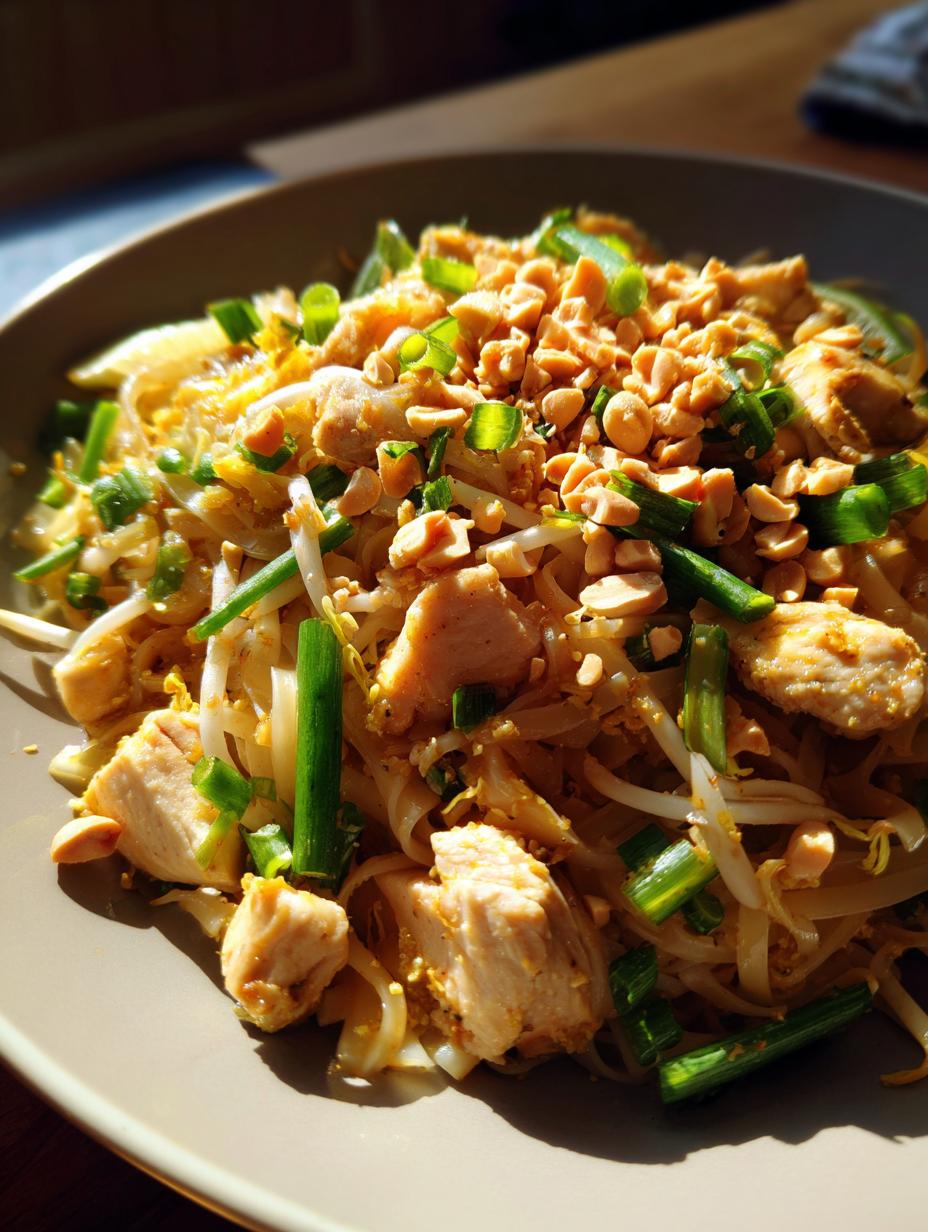 chicken pad thai