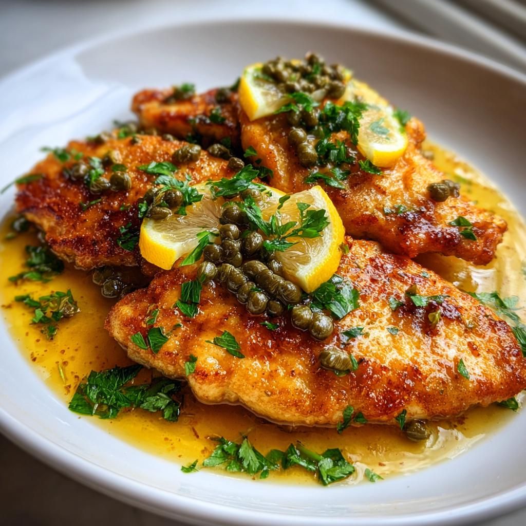 chicken piccata - detail 1