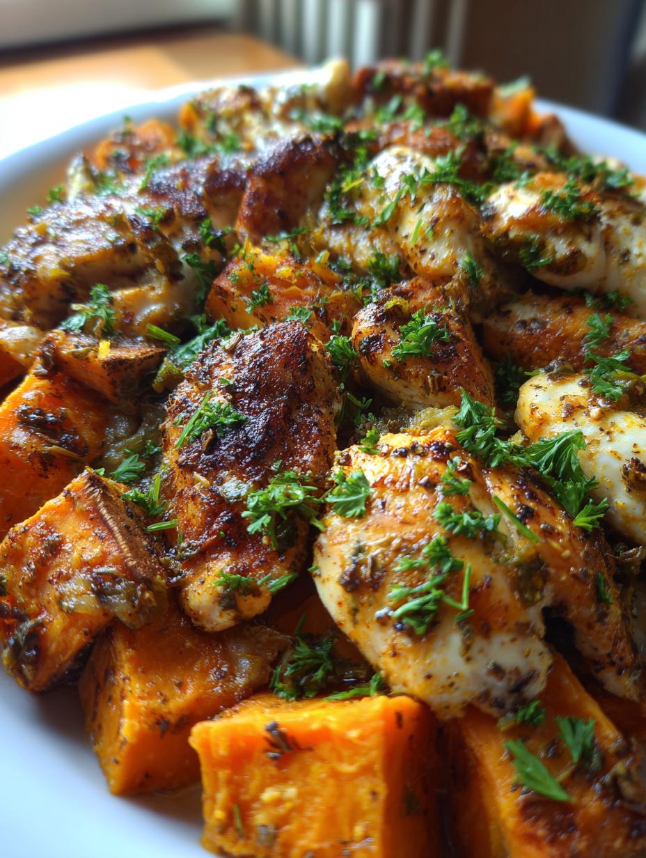 chicken sweet potato recipes
