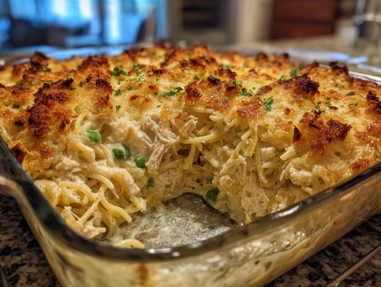 chicken tetrazzini with cream of mushroom soup