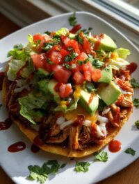 chicken tostadas