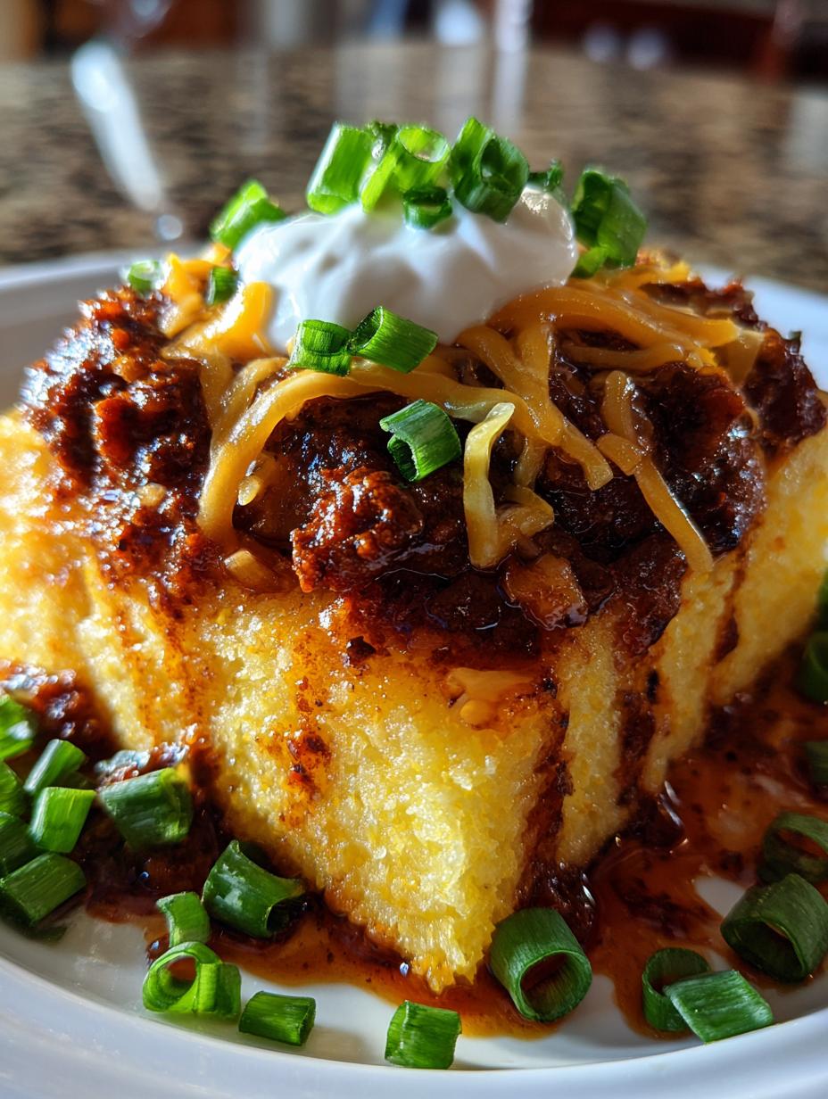 chili cheese polenta