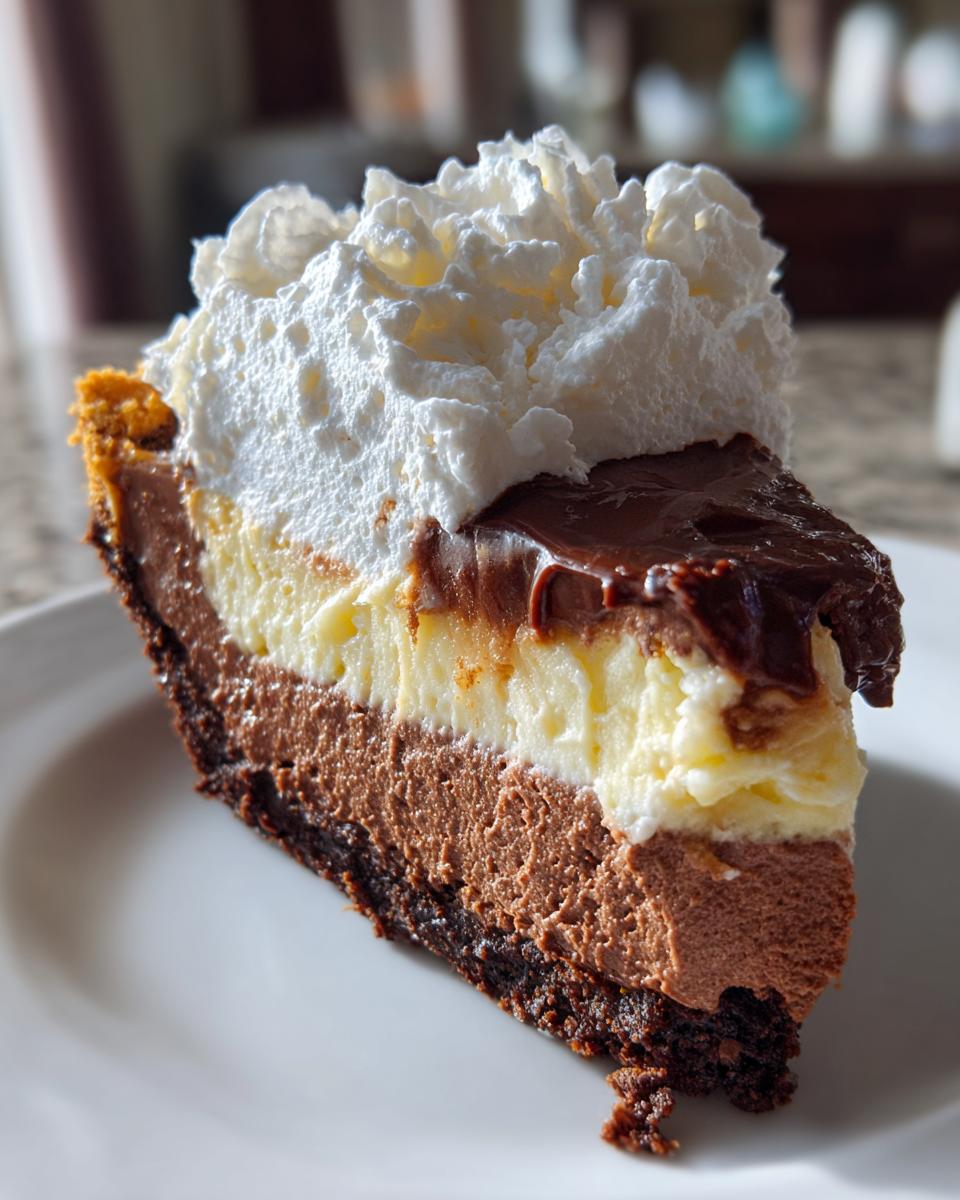 chocolate cheesecake pie
