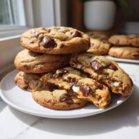 chocolate chip peanut butter cookies