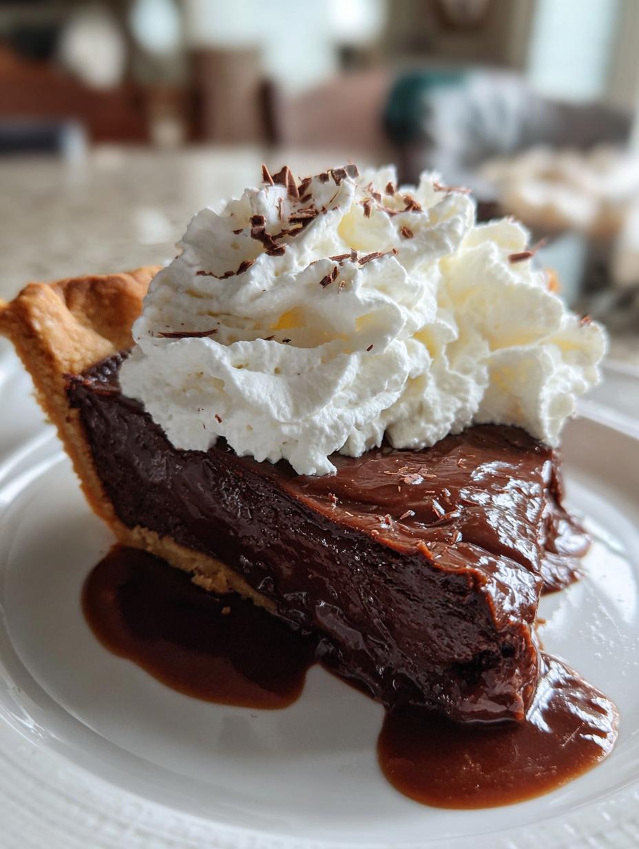 chocolate pie