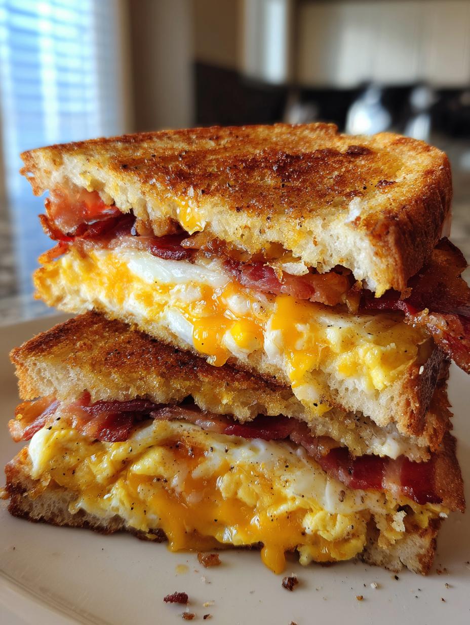 christmas breakfast sandwiches
