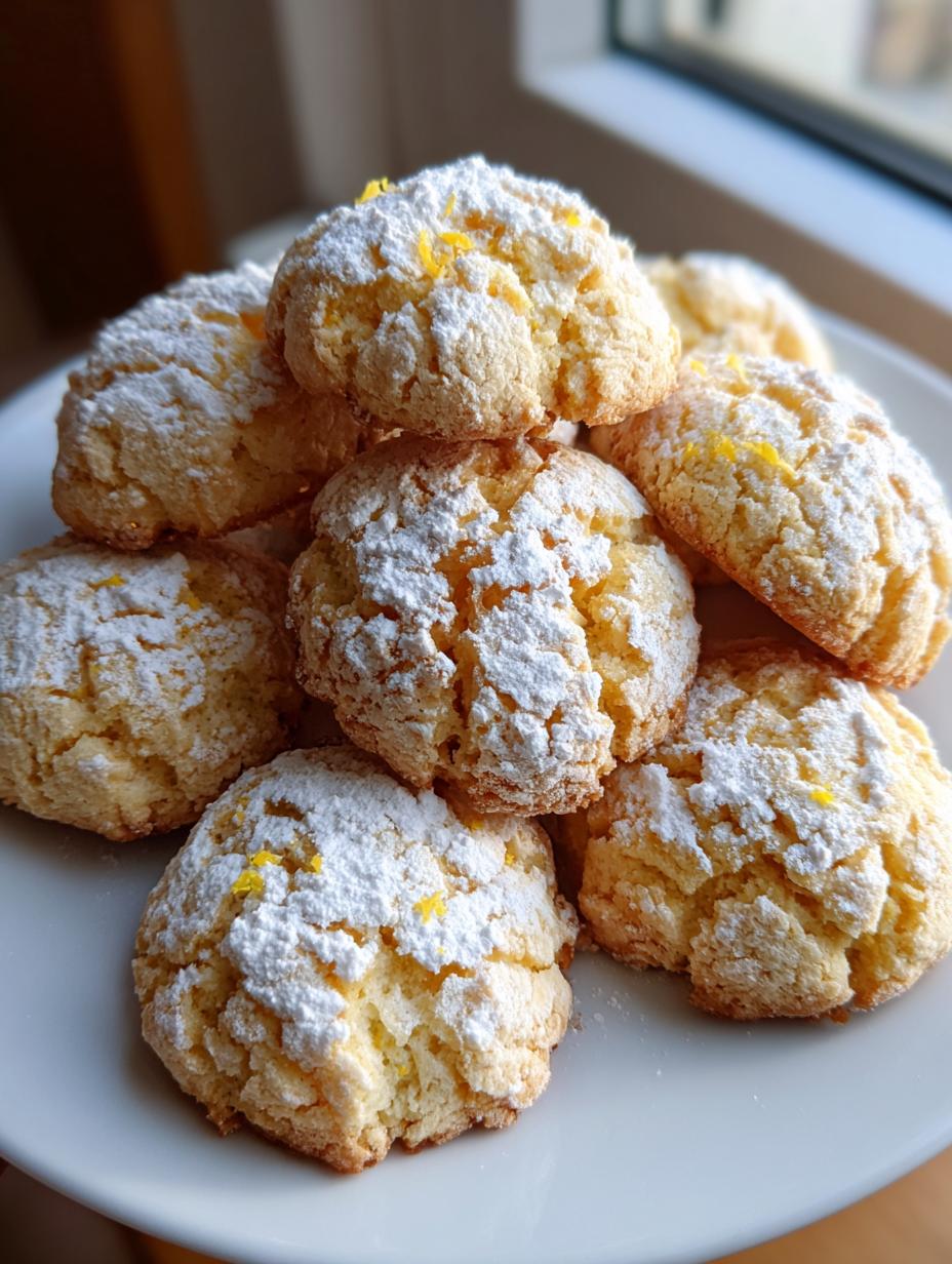 christmas cookies lemon