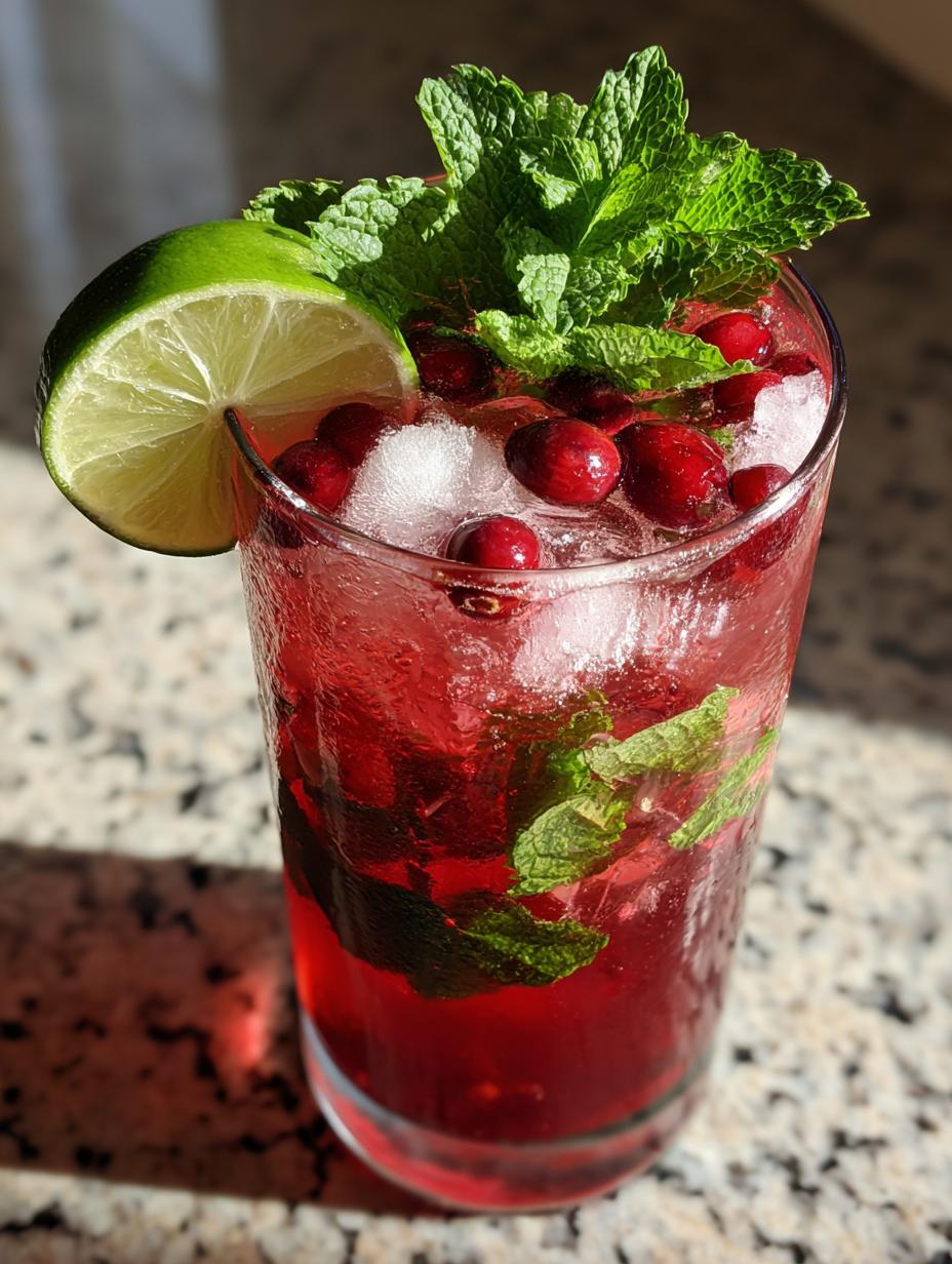 christmas mojito