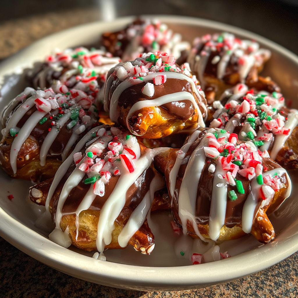 christmas pretzel ideas holiday treats