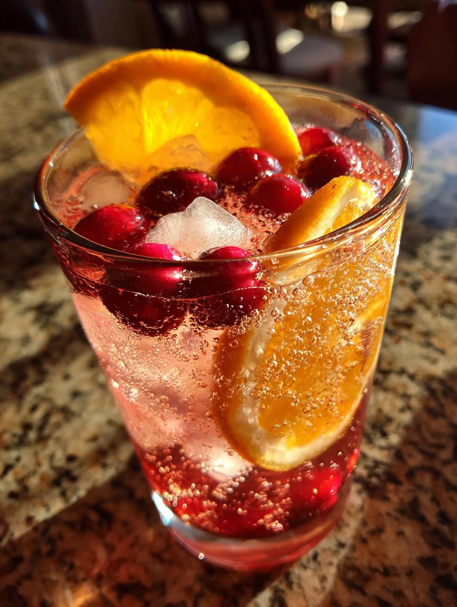christmas punch cocktail recipe - detail 1