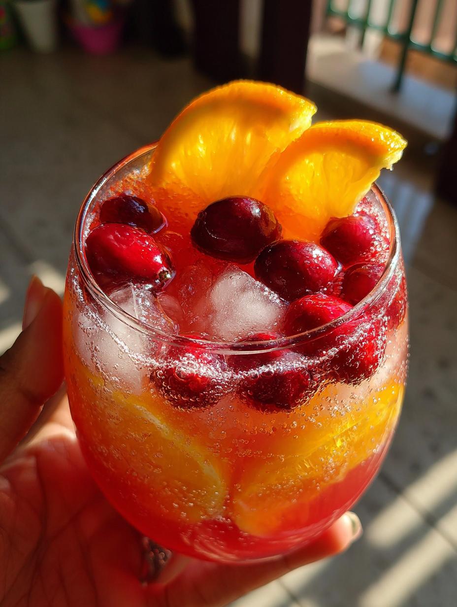 christmas punch mocktail recipe