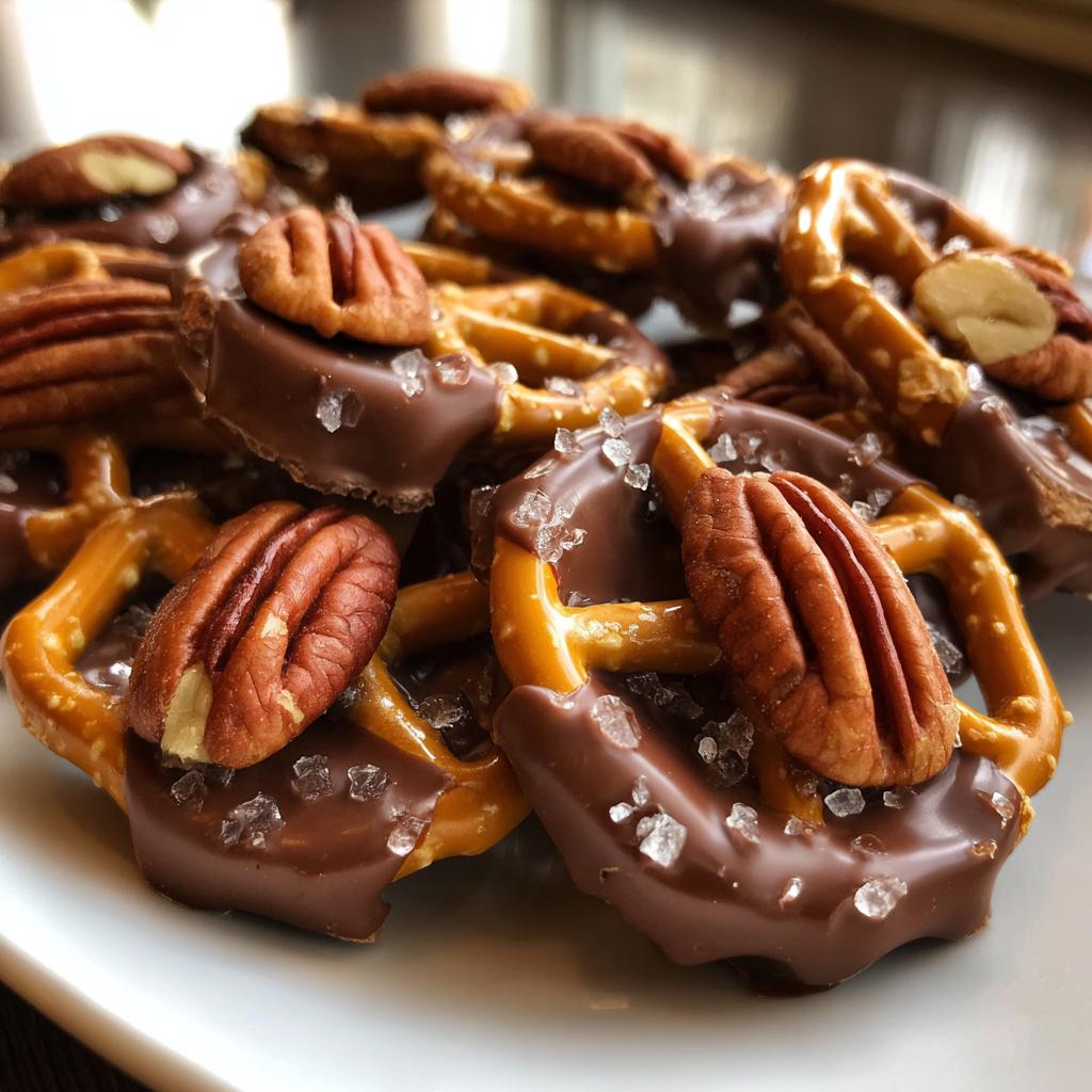 christmas rolo pretzels