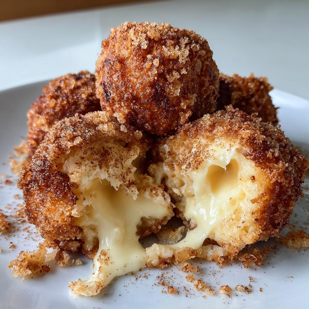 churro cheesecake bites - detail 1