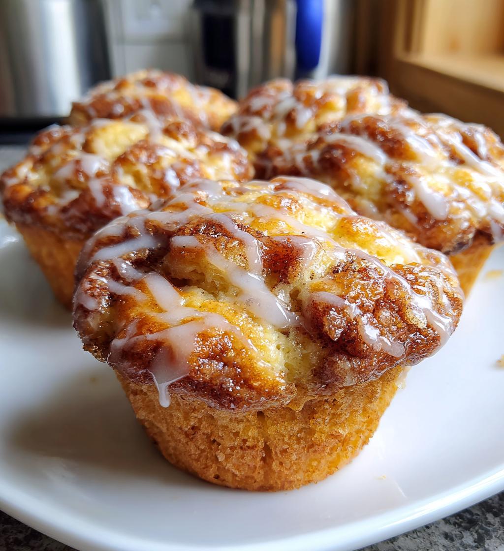 cinnamon roll muffins