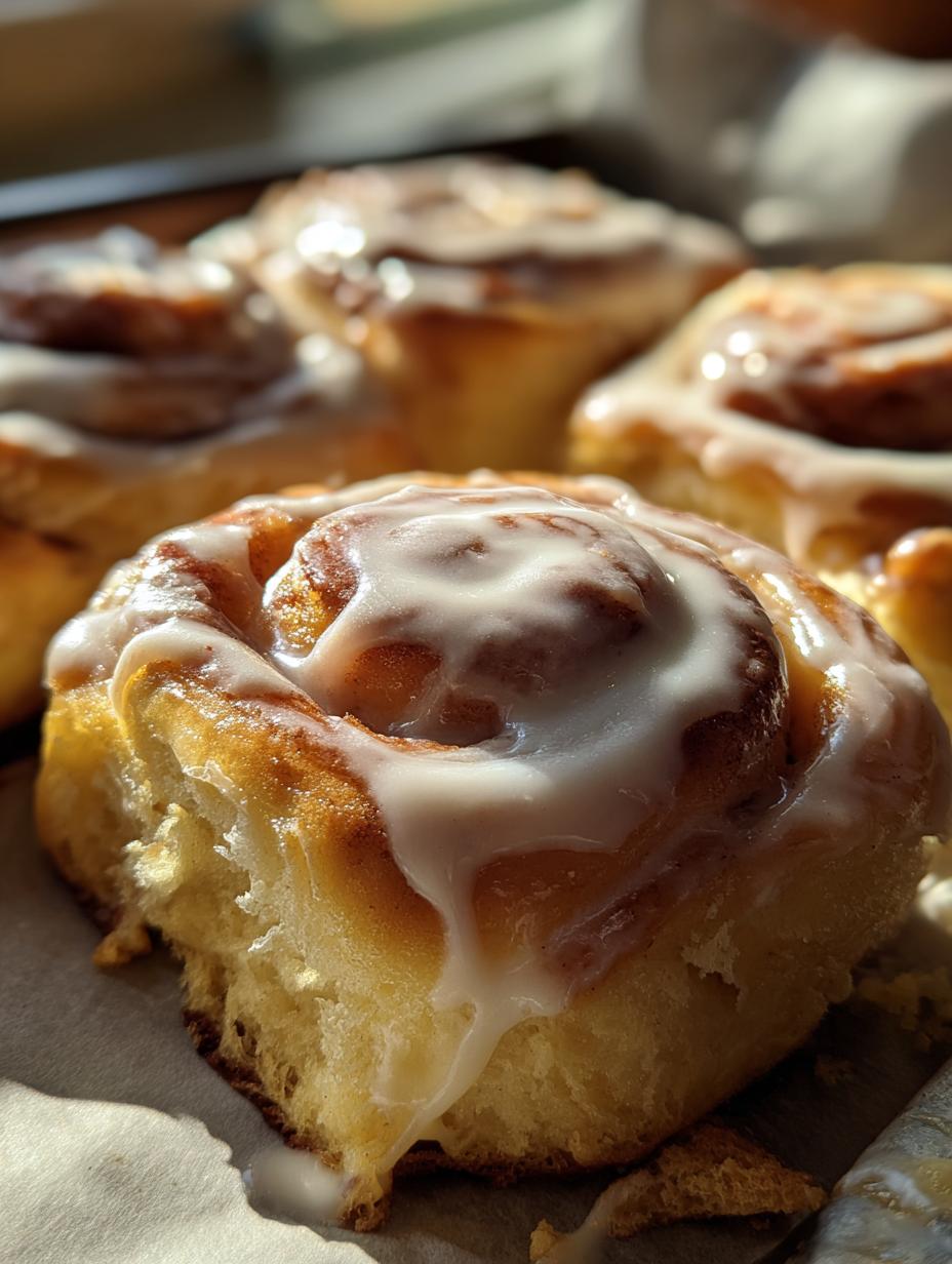 cinnamon rolls - detail 1