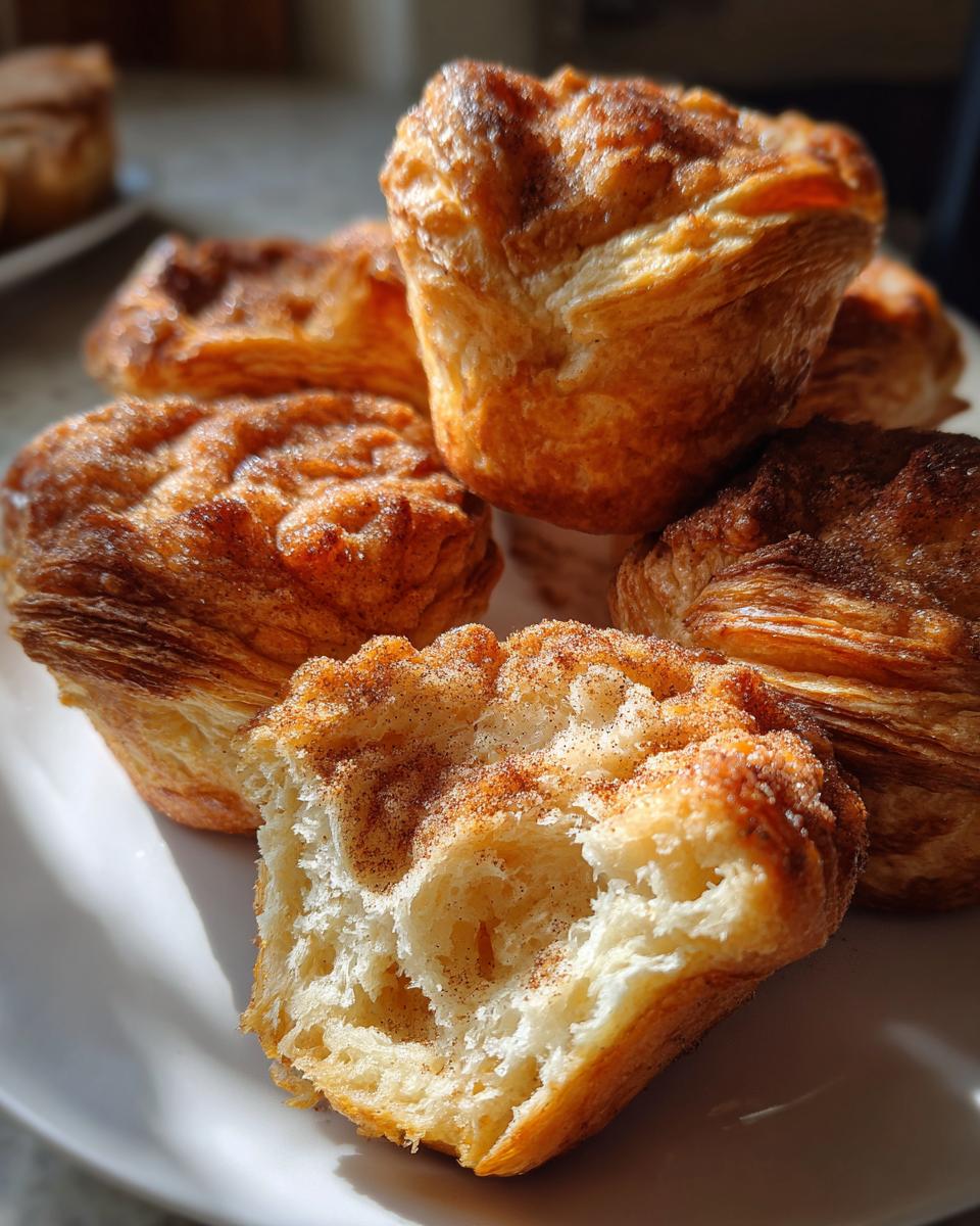 cinnamon sugar cruffins