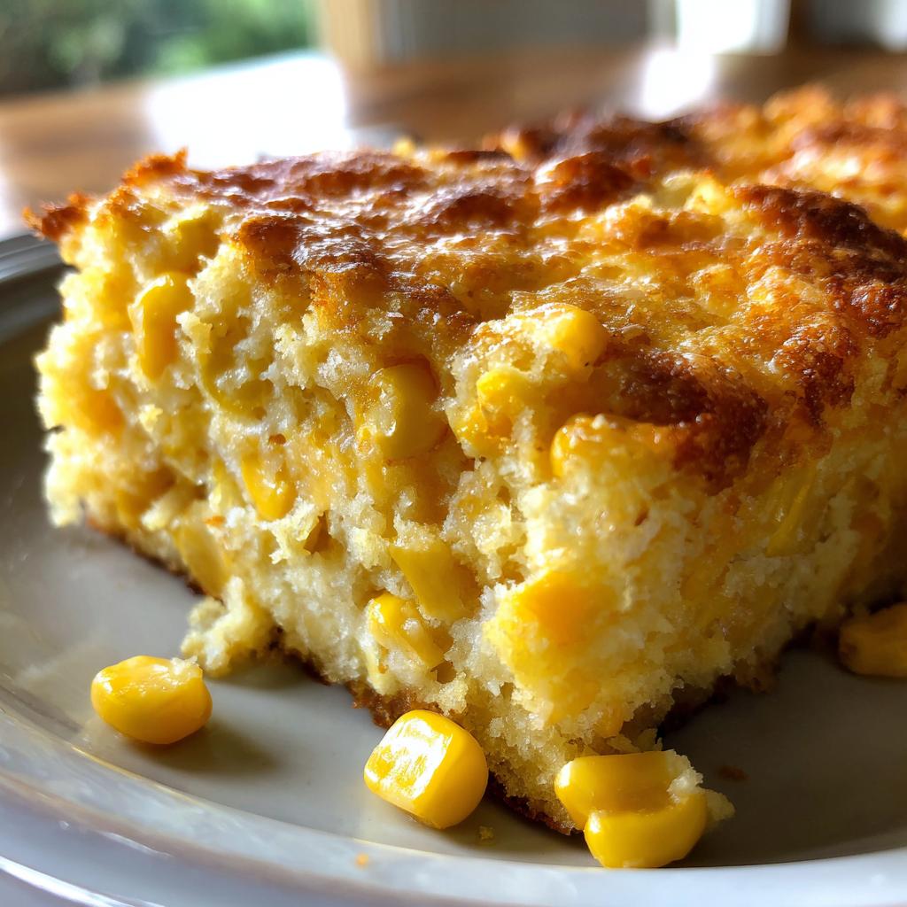 corn casserole - detail 1