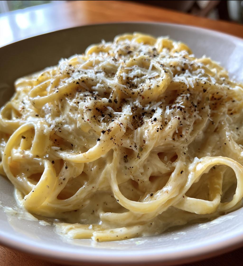 cottage cheese alfredo - detail 1