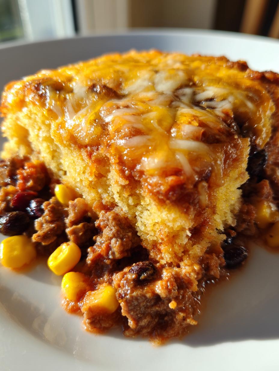 cowboy cornbread casserole - detail 1